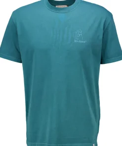 T-shirt Printed Blauw