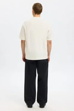 T-shirt Relaxvis Print Wit