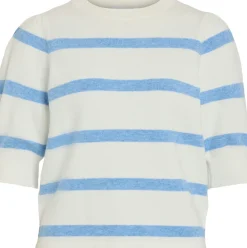T-shirt Ril Streep Wit