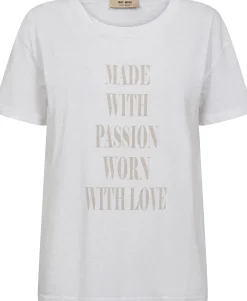 T-shirt Rodem Wit