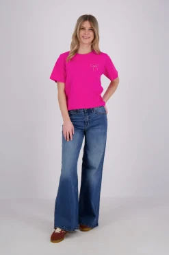 T-shirt Roze