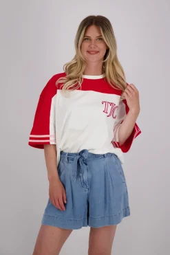 T-shirt Sabell Rood