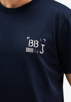 T-shirt Stencil   Blauw