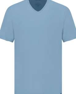 T-shirt Stewart Blauw