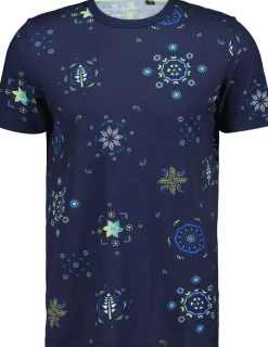 T-shirt Tennants Donkerblauw