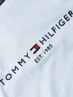 T-shirt Tommy Logo Blauw