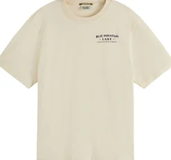 T-shirt Washed Artwork Wit