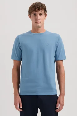 T-shirt Zeke Blauw