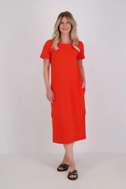 T-shirtjurk Oranje