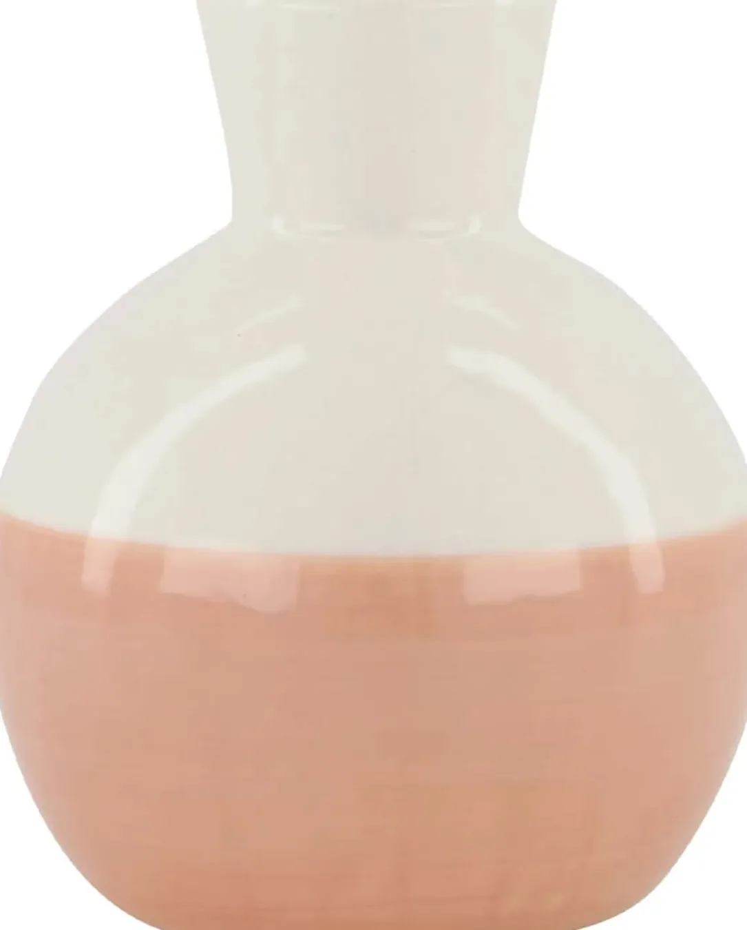 Vaasje Wit/Roze