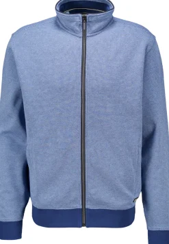 Vest Interlock Blauw