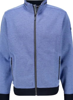 Vest Interlock Blauw