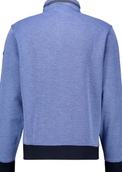 Vest Interlock Blauw
