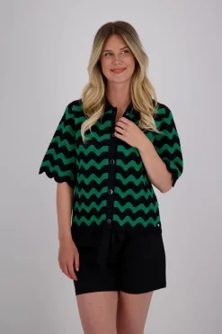 Vest Jacy Ajour  Groen