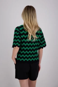 Vest Jacy Ajour  Groen