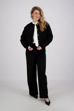 Vest Limo Fluffy Zwart