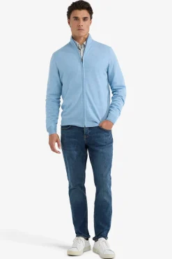Vest Luxe Blauw