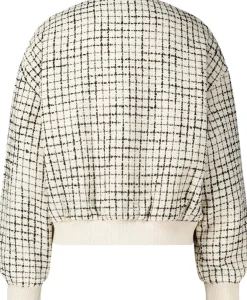 Vest Maia Boucle Bomber Beige