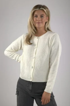 Vest Marlin Boucle Wit