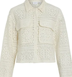 Vest Merinda Crochet Beige