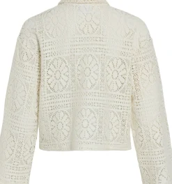 Vest Merinda Crochet Beige