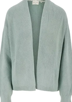 Vest rib Blauw