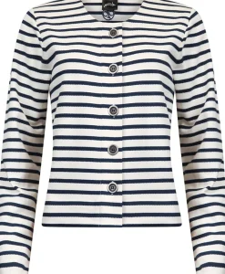 Vest Stripe Blauw