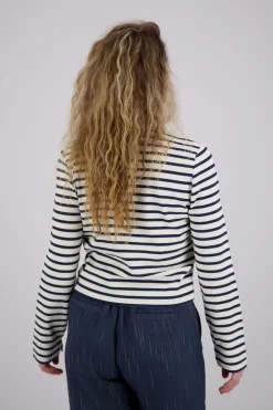 Vest Stripe Blauw
