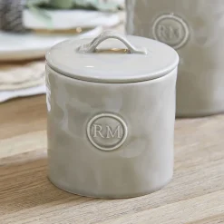 Voorraadpot Portofino  Beige