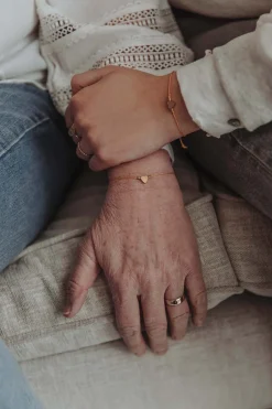 Vrienschaps Armbandje Kaart  goud Geel
