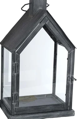 Windlicht House Zwart