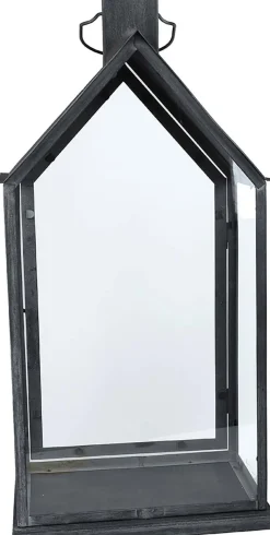 Windlicht House Zwart