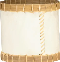 Windlicht Schapenvel Wit