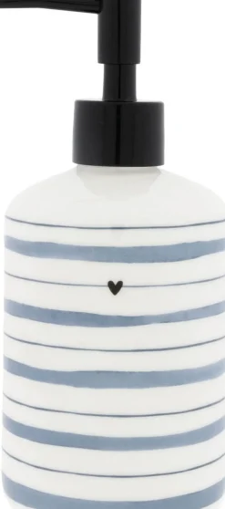 Zeepdispenser Stripes Blauw