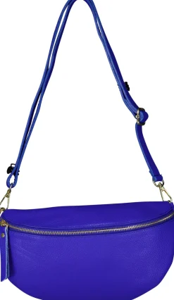 Zoey large bags classic grain Blauw