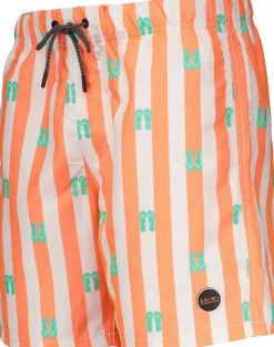 Zwemshort Flipflops Oranje