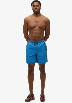 Zwemshort Sport Graphic 17 Blauw