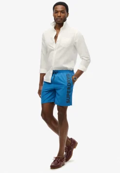 Zwemshort Sport Graphic 17 Blauw